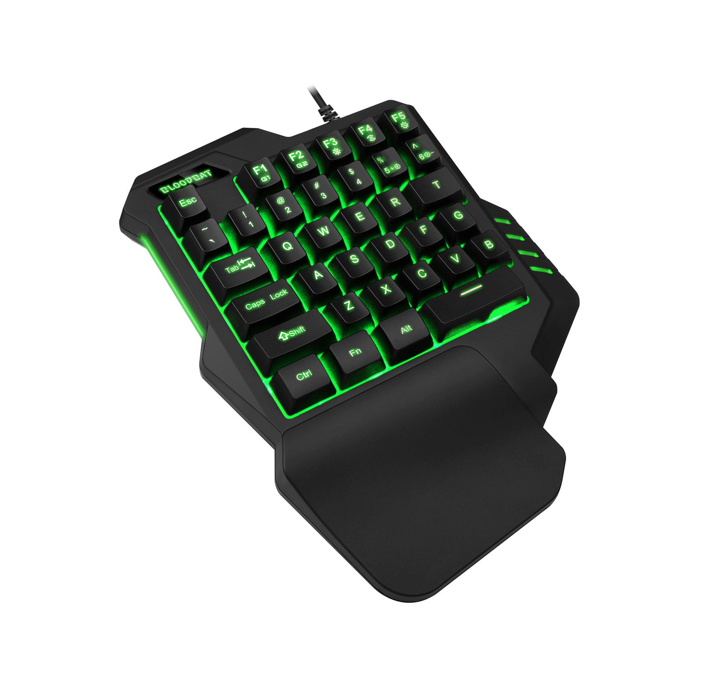 One-handed keyboard colorful RGB backlight