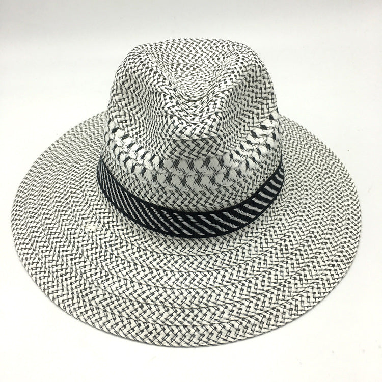 new straw hat men's sun hat summer sun protection outdoor sun hat