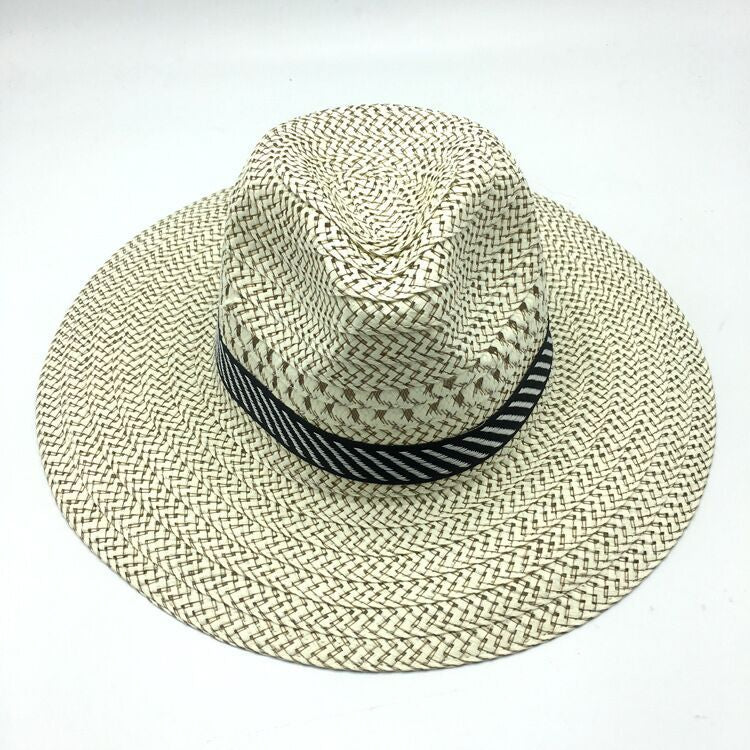 new straw hat men's sun hat summer sun protection outdoor sun hat