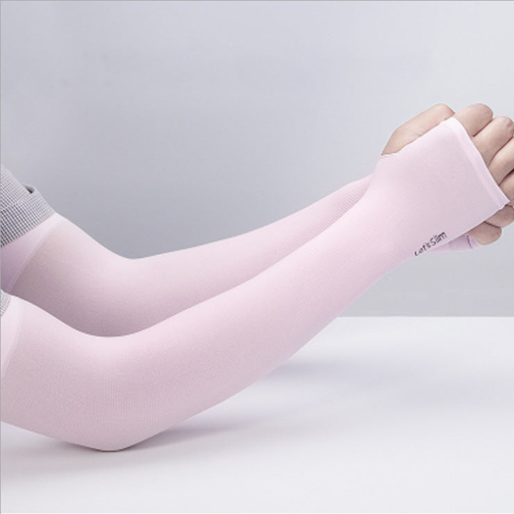 Ice sleeve summer ice silk sunscreen sleeve sleeve breathable men and women outdoor
