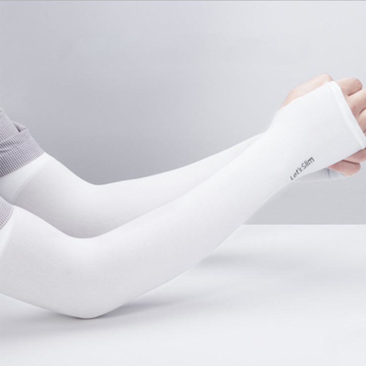 Ice sleeve summer ice silk sunscreen sleeve sleeve breathable men and women outdoor