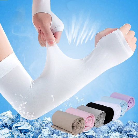 Ice sleeve summer ice silk sunscreen sleeve sleeve breathable men and women outdoor