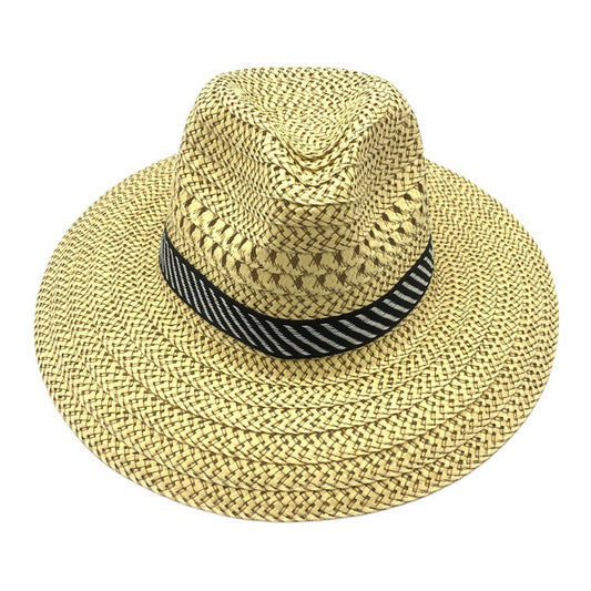 new straw hat men's sun hat summer sun protection outdoor sun hat